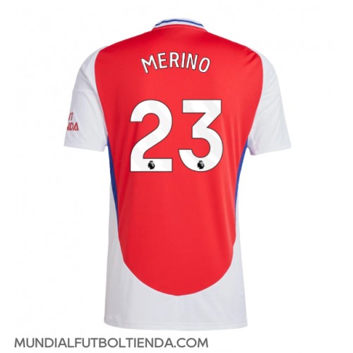 Camiseta Arsenal Mikel Merino #23 Primera Equipación Replica 2024-25 mangas cortas